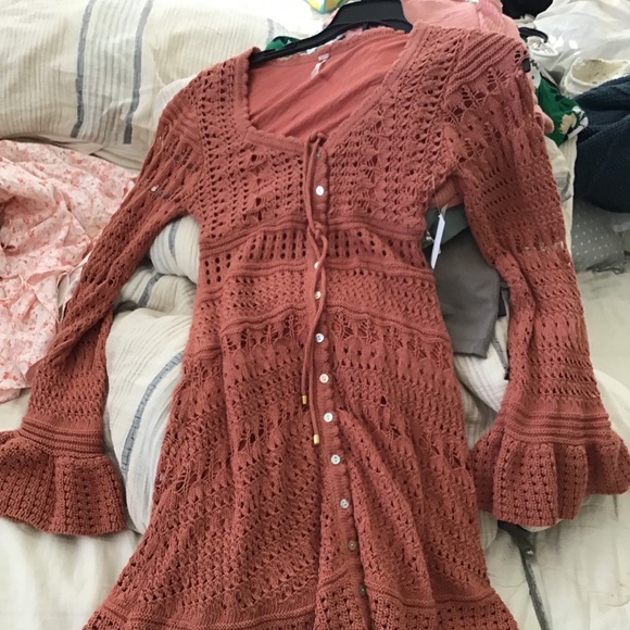 Free People Dresses & Skirts - FP Knit Sweater Dress NWT